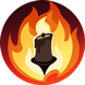 Flame & Waxfall